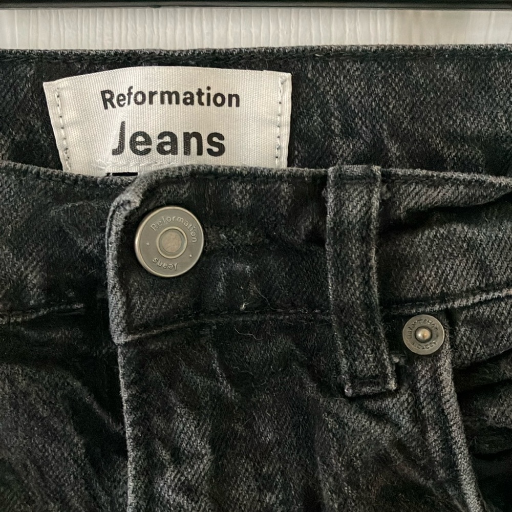 Reformation Black Skinny Jeans
